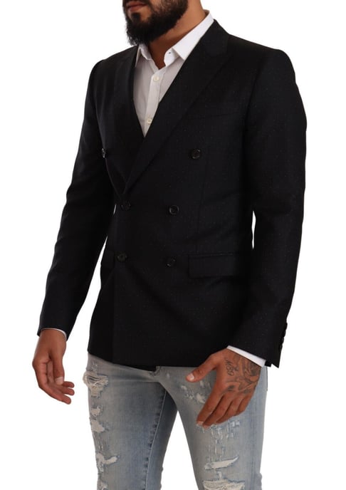 Blazer Doublebreasted Micro Polka Dots - Image 2