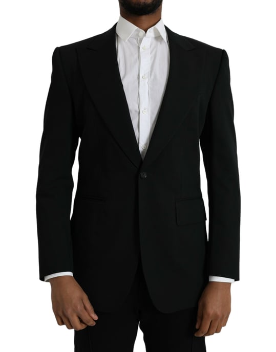 Klassisk Passform Blazer Svart - Image 1