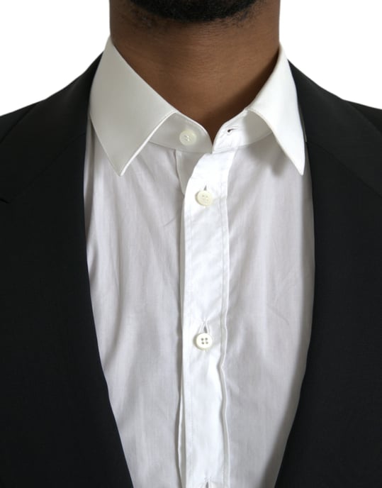 Klassisk Passform Blazer Svart - Image 4