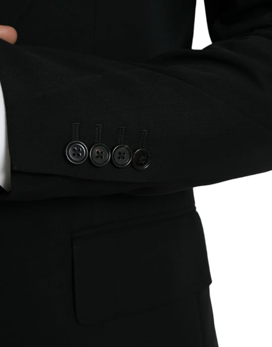 Klassisk Passform Blazer Svart - Image 5