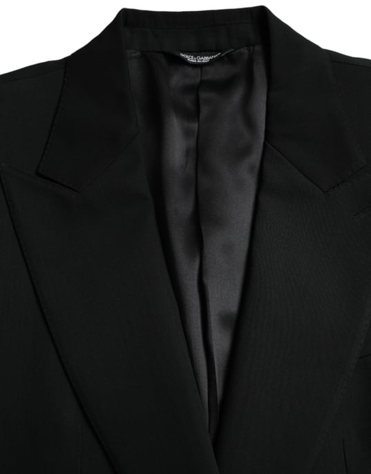 Klassisk Passform Blazer Svart - Image 6