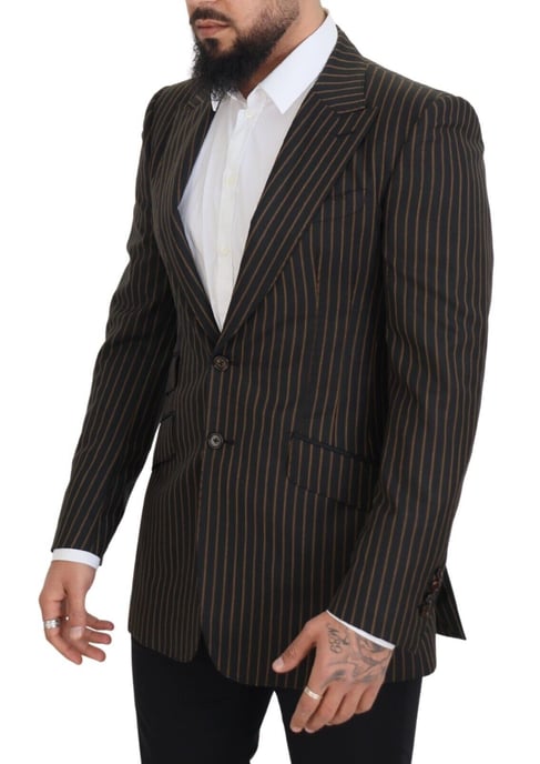 Pinstripe Blazer Klassieke Formele Kleding - Image 2