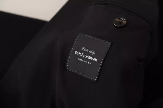 Klassisk Passform Blazer Svart - Image 2