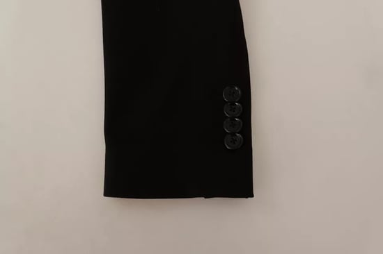 Klassisk Passform Blazer Svart - Image 6