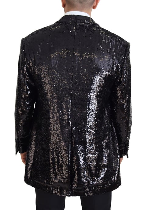 Sequin Blazer Dalmatian Collar - Image 3