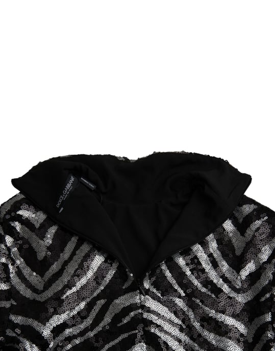 Pälsglitter Zebra Tryckt Blus - Image 6