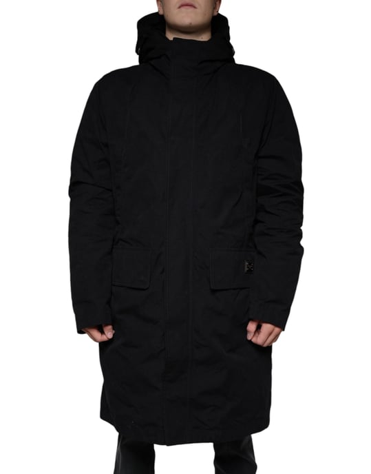 Langwerpige Hooded Parka - Image 2