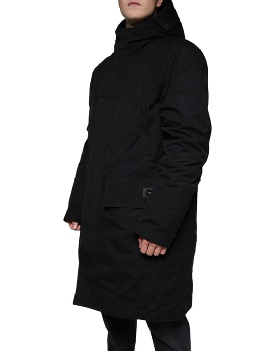 Langwerpige Hooded Parka - Image 3
