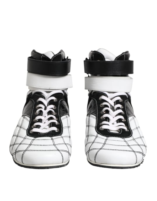 Hightop Leather Sneakers - Image 2