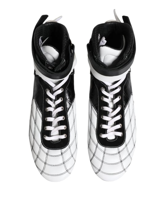 Hightop Leather Sneakers - Image 3