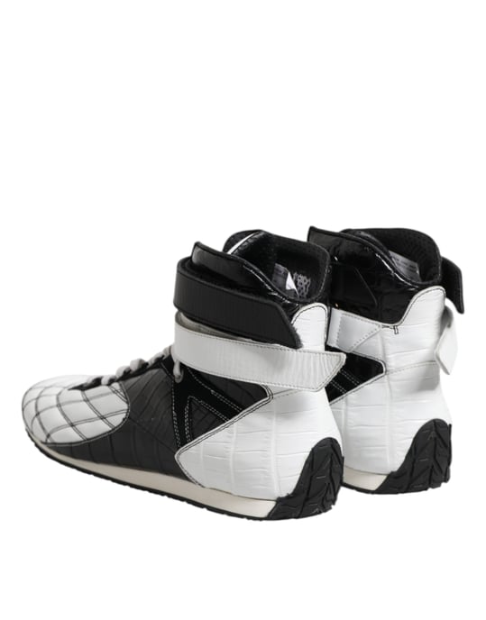 Hightop Leather Sneakers - Image 5