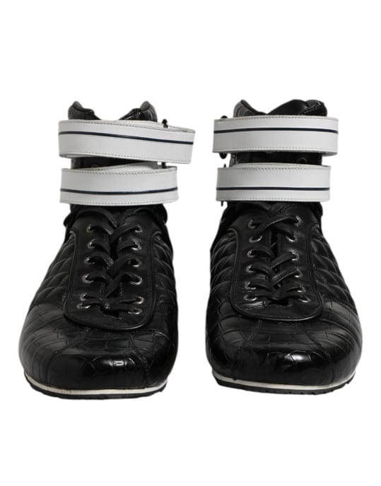 Hoge leren sneakers - Image 2