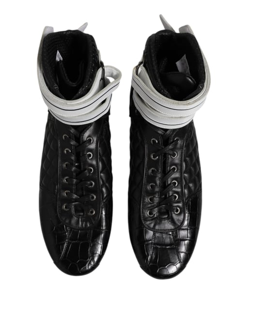 Hoge leren sneakers - Image 3