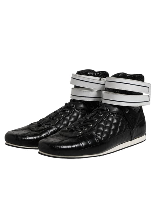 Hoge leren sneakers - Image 4
