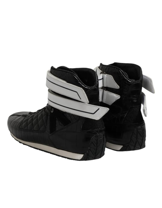 Hoge leren sneakers - Image 5