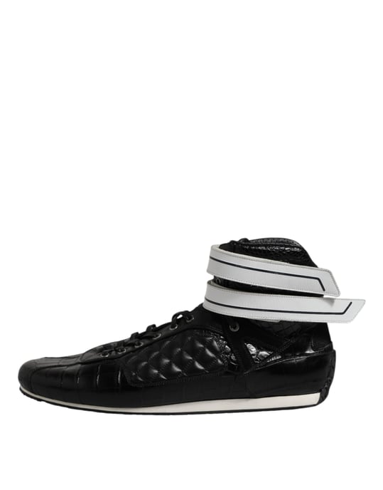 Hoge leren sneakers - Image 6