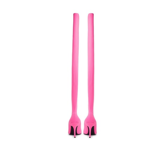 Mes Stretch Boots Roze Stilettos - Image 4
