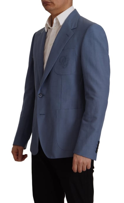 Blå Blazer Dg Broderad Patch - Image 5