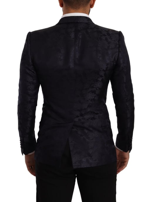 Bloemige Brocade Blazer Slim Fit - Image 2