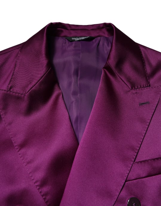 Dubbelgeknoopte Zijden Blazer - Image 5