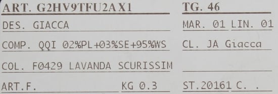 Paarse Blazer Sig50054 - Image 6