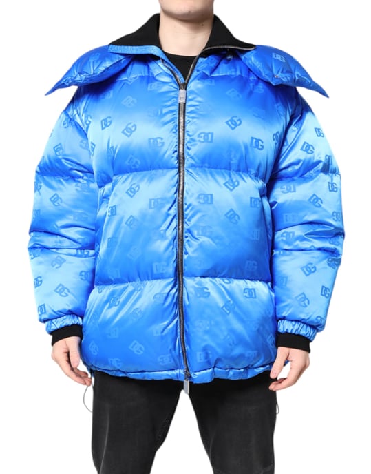 Pufferjack met Allover Logo Print - Image 2
