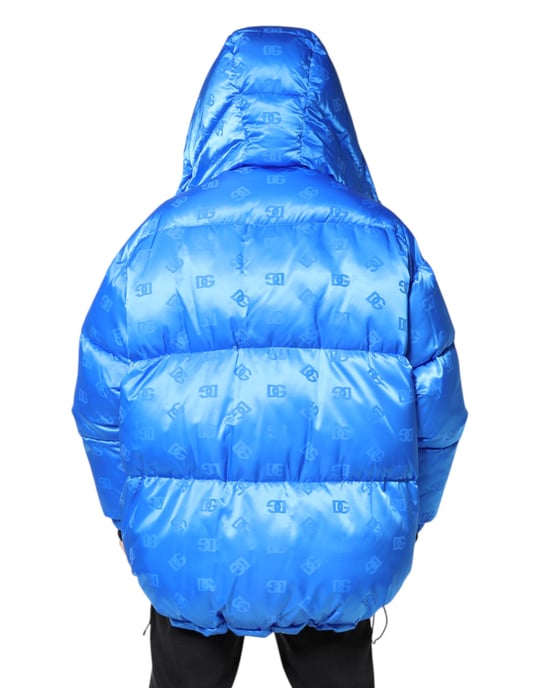 Pufferjack met Allover Logo Print - Image 4