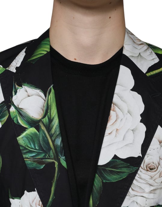 Rose Print Suit Floral Design - Image 5