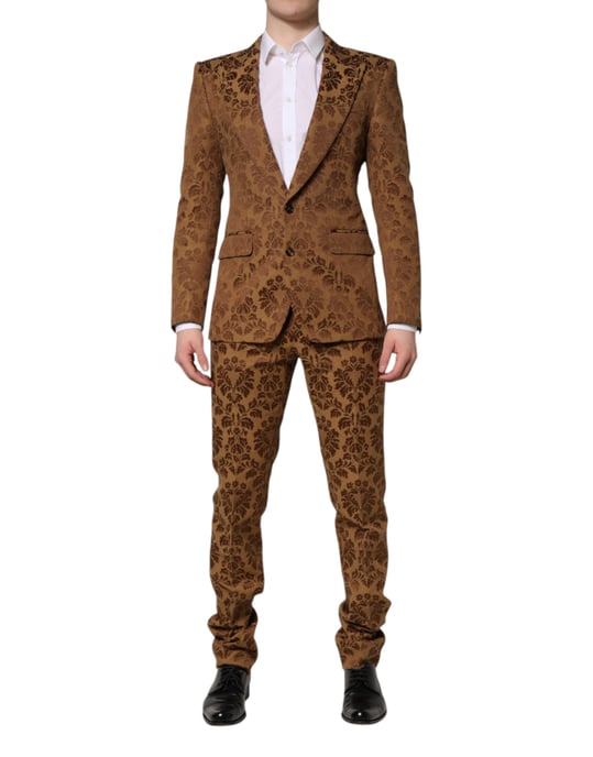 Damask Pattern Suit - Image 2