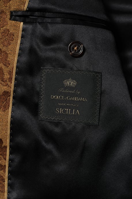 Damask Pattern Suit - Image 6