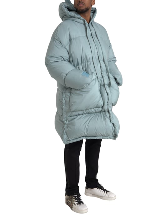 Överdimensionerad huva pufferjacka - Image 2