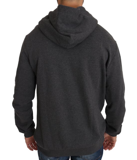 Versierde Katoenen Hoodie Geweren En Hart - Image 3