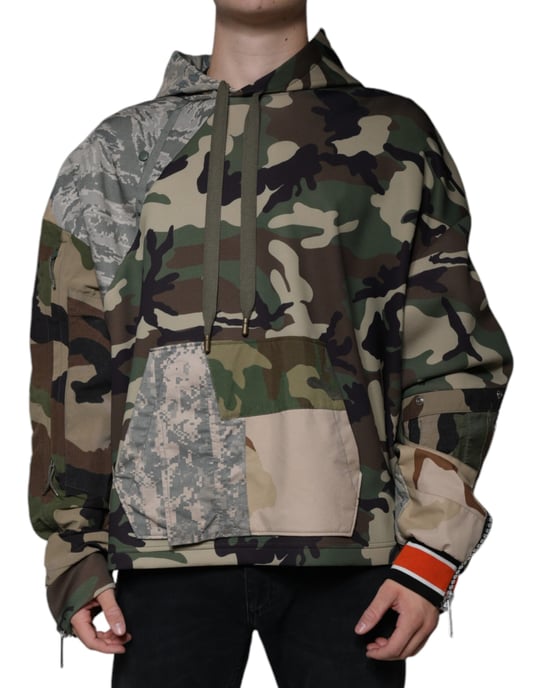 Camo Print Hoodie Tsh87084 - Image 2