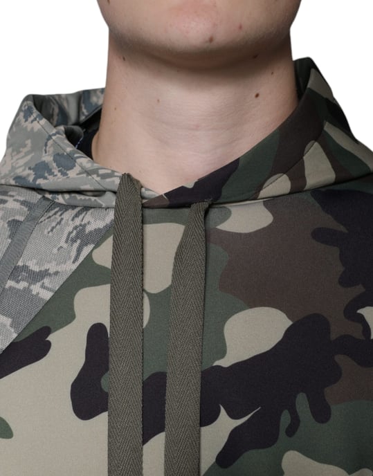 Camo Print Hoodie Tsh87084 - Image 5