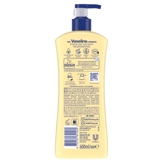 Vaseline Intensive Care Essential Healing Body Lotion 3 pack, 600ml for Dry Skin - Image 5