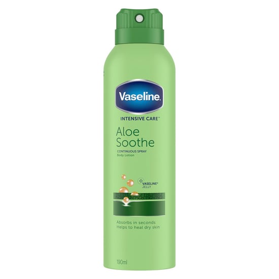 Vaseline Aloe Soothe Bundle Lotion 600ml Spray Moisturiser 190ml Lip Therapy 20g - Image 6