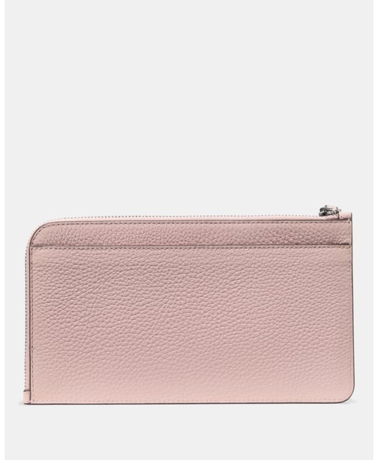 Lucy Pebbled Leather Medium L-Zip Wristlet - Image 4