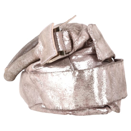 Fendi Schoudertas met Wikkel in Metallic Roze Leer - Image 2