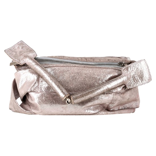 Fendi Schoudertas met Wikkel in Metallic Roze Leer - Image 3