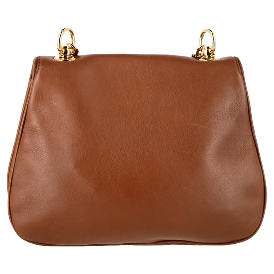 Gucci Medium Blondie Flap Shoulder Bag in Brown Leather - Image 3