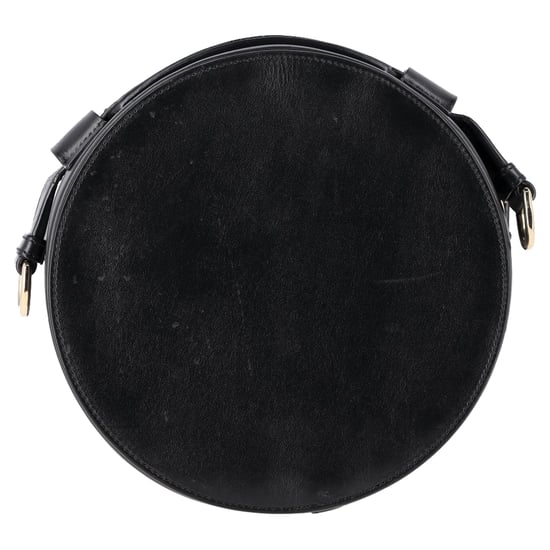 Jil Sander Small Drum Bag in Black Leather - Image 3
