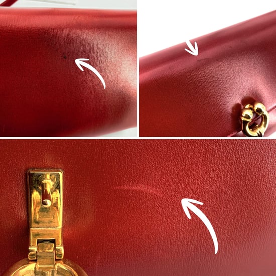 Vintage leren crossbodytas van Gucci - Image 6