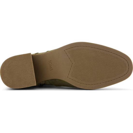 TOMS Delilah Hakken Suède Dames Khaki Enkelboots - Image 4