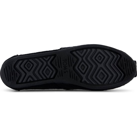 TOMS Alpargata Pailletten Textiel Dames Zwarte Espadrilles - Image 4