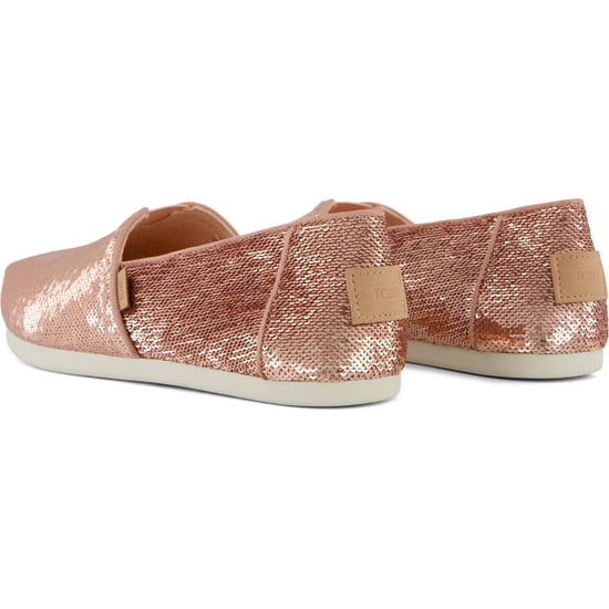 TOMS Alpargata Sequin Textiel Dames Roze Espadrilles - Image 2
