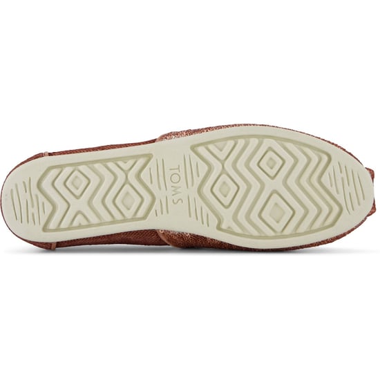 TOMS Alpargata Sequin Textiel Dames Roze Espadrilles - Image 3