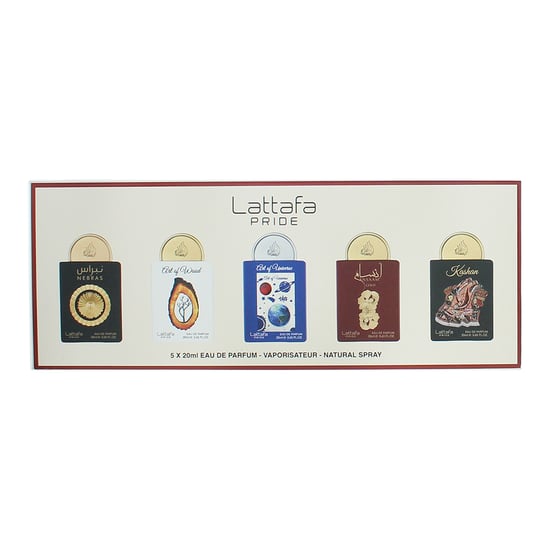 Lattafa Pride Nebras, Art of Wood, Art of Universe, Ansaam Gold, Kashan Eau de Parfum 5 x 20ml - Image 3