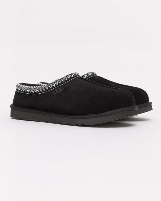Tasman II Mens Slippers Slippers in Black - Image 3