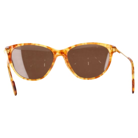 Cartier Paris Eclat Miel Dore Plated Sunglasses in Brown Acetate - Image 4