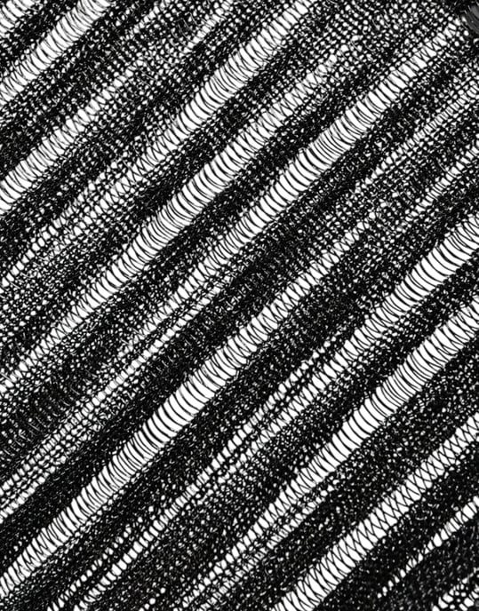 Metallic Stickad Topp Lång Ärmar - Image 6